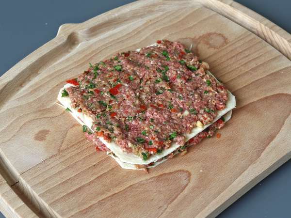 Lavash kebab con piadine, il famoso kebab al forno facile da preparare! - Preparazione tappa 5