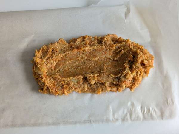 Polpettone di zucca con funghi e scamorza filante: ricetta gustosa e facile al forno - Preparazione tappa 8