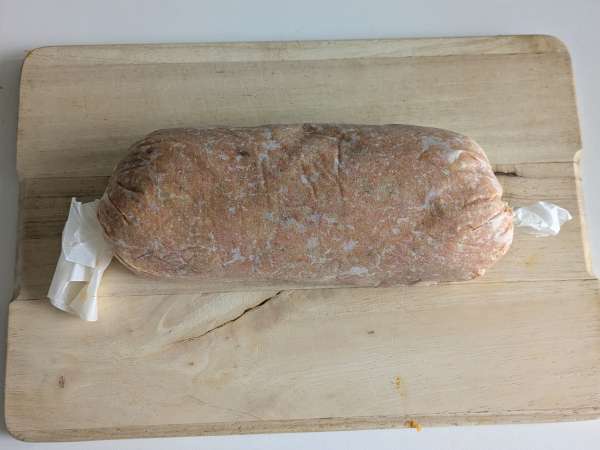 Polpettone di zucca con funghi e scamorza filante: ricetta gustosa e facile al forno - Preparazione tappa 11