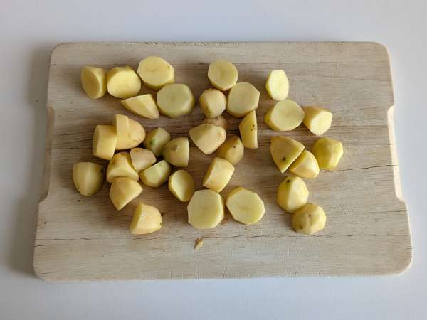 Patate cacio e pepe cremose al forno: il contorno facile che fa impazzire tutti! - Preparazione tappa 1
