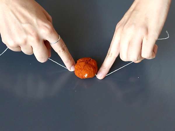 Mini zucche di formaggio: l’aperitivo scenografico per Halloween! - Preparazione tappa 5