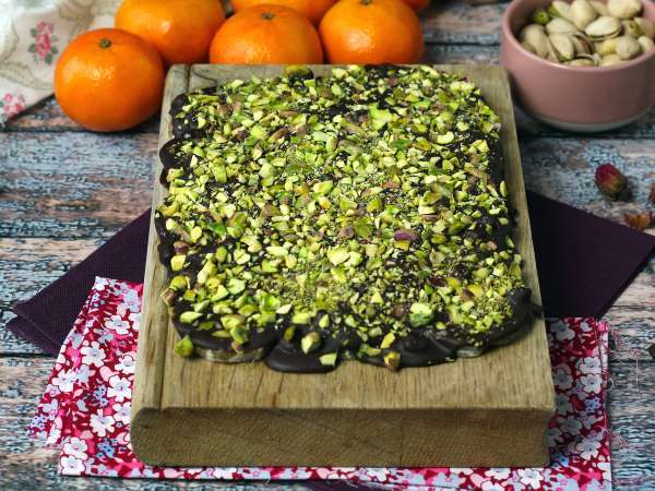 Barretta di cioccolato al pistacchio e mandarino: facilissima da preparare e golosa - Preparazione tappa 9