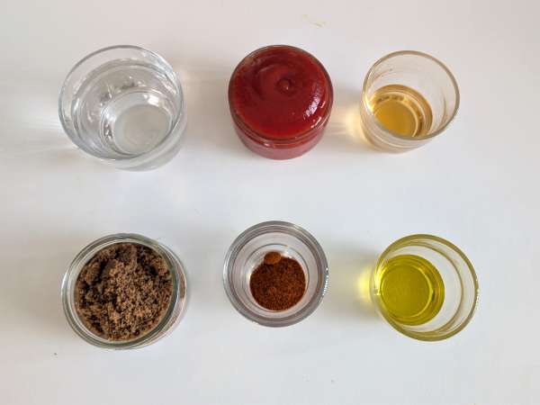 Polpette in friggitrice ad aria con salsa agrodolce stile barbecue: ricetta facile e gustosa - Preparazione tappa 1