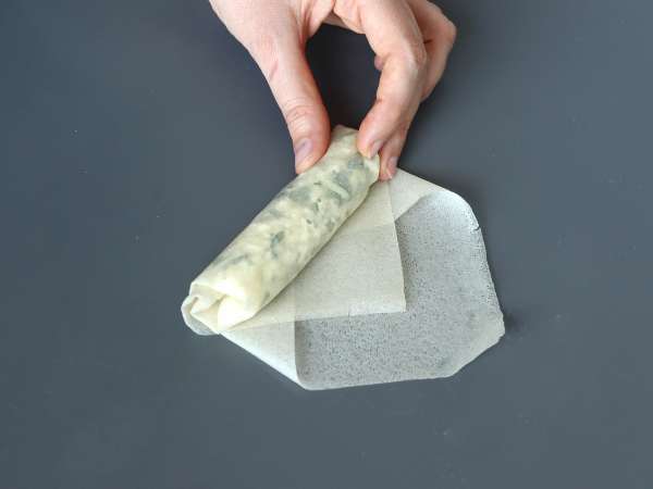 Rqaqat Jibneh: gli involtini libanesi vegetariani in friggitrice ad aria - Preparazione tappa 4