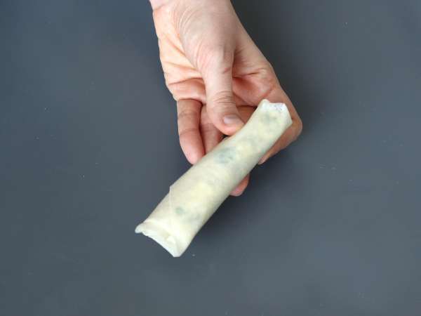 Rqaqat Jibneh: gli involtini libanesi vegetariani in friggitrice ad aria - Preparazione tappa 6