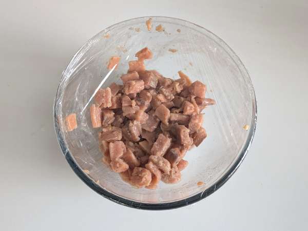 Lasagne al salmone con burrata e pistacchi cremose e croccanti - Preparazione tappa 2