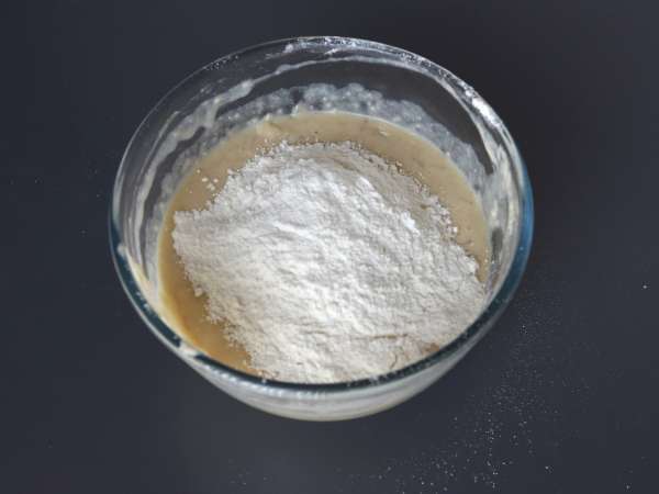 Muffin alla banana e gocce di cioccolato extra gourmet - Preparazione tappa 4