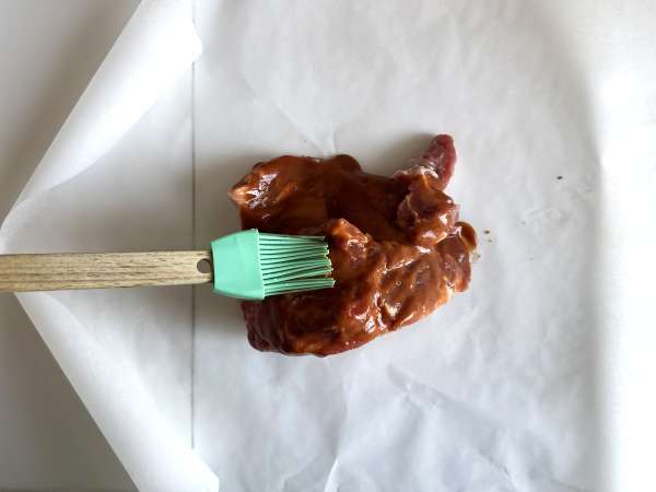 Pulled pork in friggitrice ad aria morbido e succoso - Preparazione tappa 3