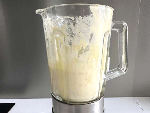 Pastella per torta salata nel frullatore: facile veloce e soffice - Preparazione tappa 5