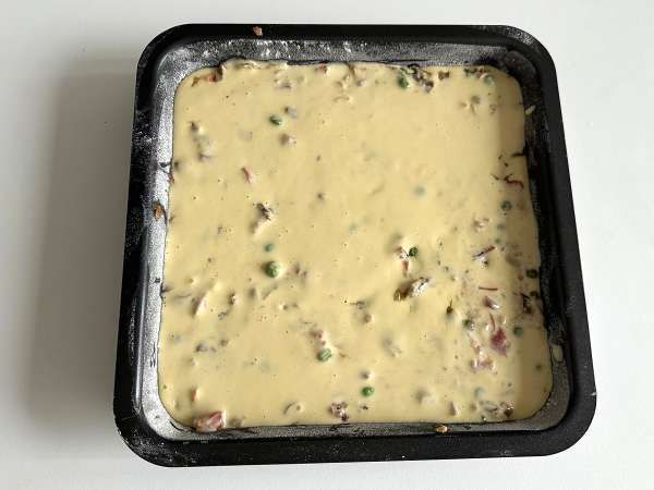 Pastella per torta salata nel frullatore: facile veloce e soffice - Preparazione tappa 6