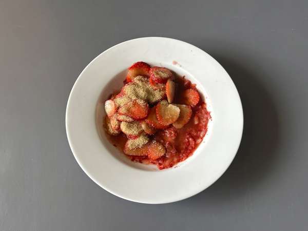 Shortcake alle fragole: ricetta originale americana facile, golosa e irresistibile - Preparazione tappa 1