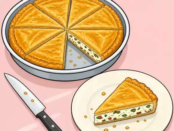 Torta rustica di phyllo con ricotta, spinaci e verdure mediterranee - Preparazione tappa 11
