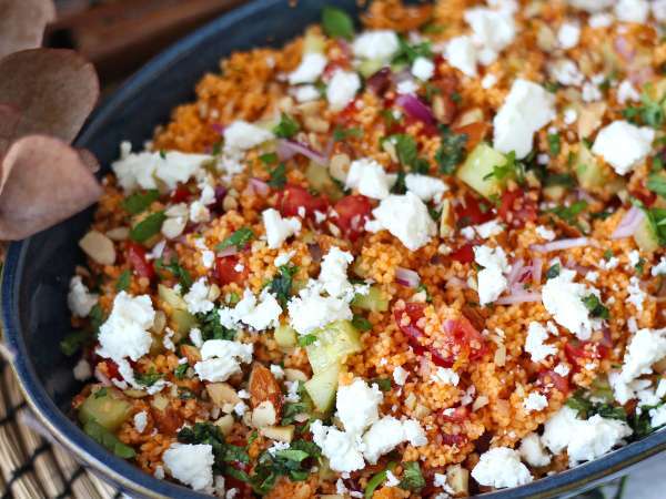 Insalata di couscous e gazpacho: una ricetta fresca, originale e senza cottura - Preparazione tappa 7