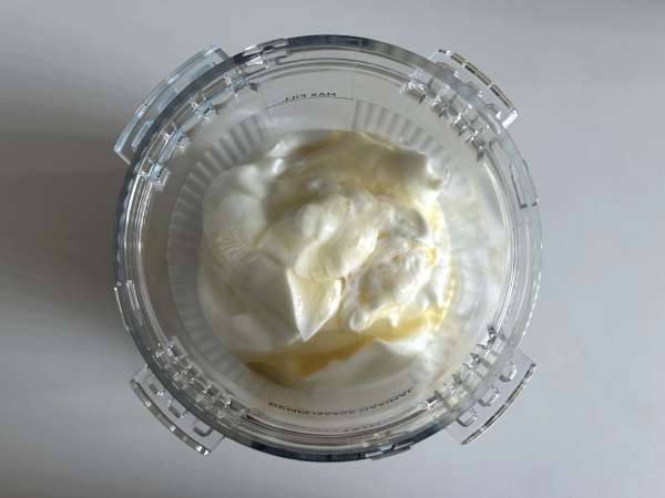 Gelato alla stracciatella con il Ninja Creami - Preparazione tappa 1
