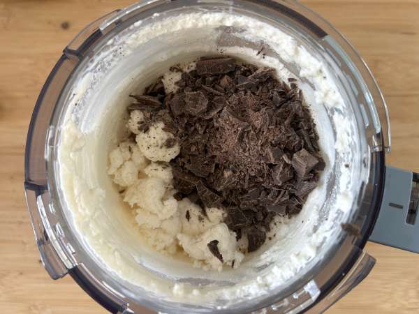 Gelato alla stracciatella con il Ninja Creami - Preparazione tappa 6