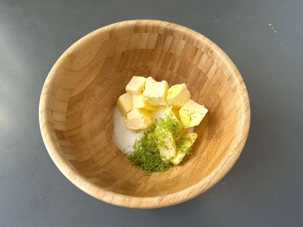 Biscotti di pasta frolla al lime con glassa - Preparazione tappa 2