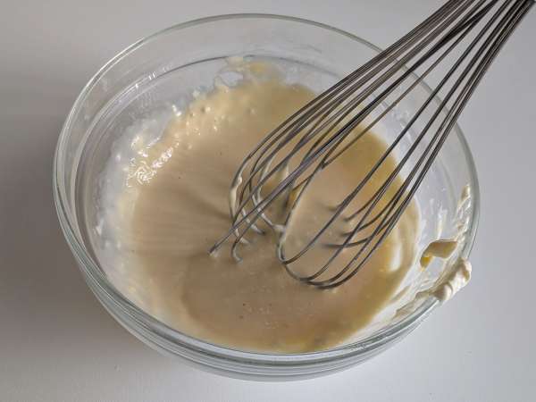 Tortini salati con olive e Philadelphia in friggitrice ad aria - Preparazione tappa 2
