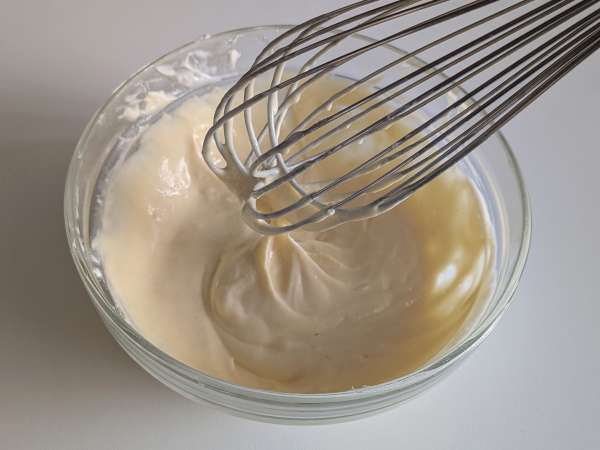 Tortini salati con olive e Philadelphia in friggitrice ad aria - Preparazione tappa 4