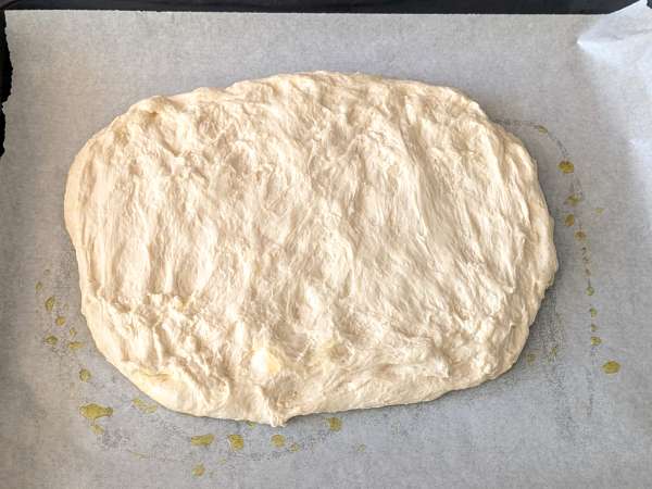 Focaccia rustica con cipolla e rosmarino - Preparazione tappa 8