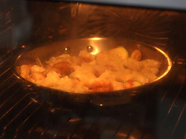 Gnocchi gratinati con zucchine e mozzarella - Preparazione tappa 5