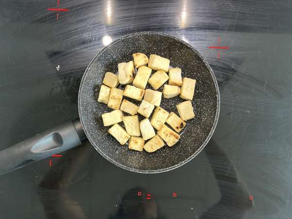 Tofu del generale Tso: croccante e saporito con salsa agrodolce - Preparazione tappa 3