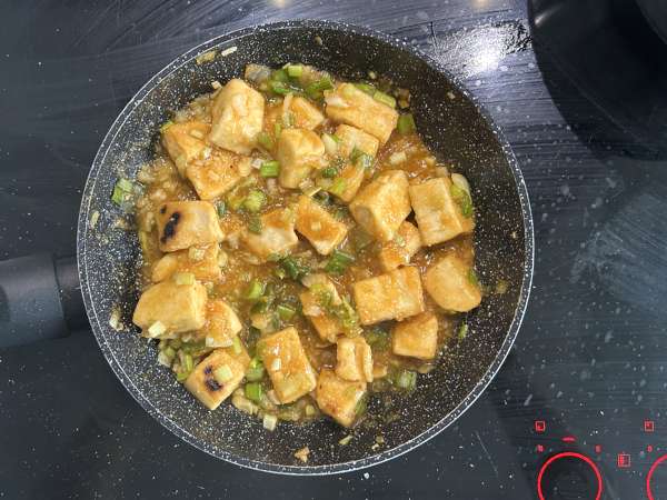 Tofu del generale Tso: croccante e saporito con salsa agrodolce - Preparazione tappa 5