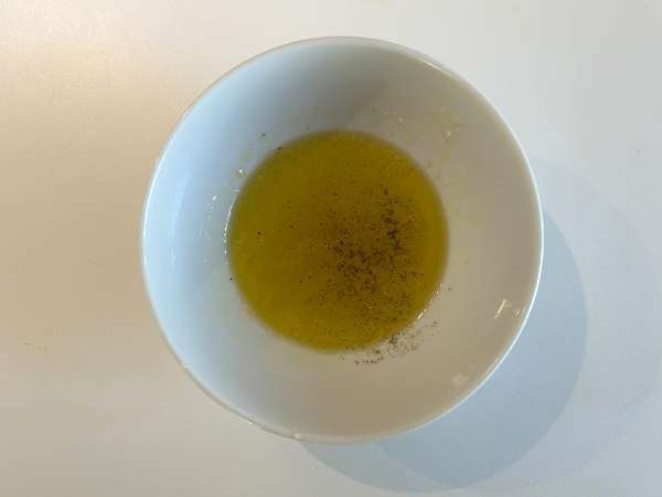 Insalata proteica di lenticchie con cottage cheese facile e veloce - Preparazione tappa 4