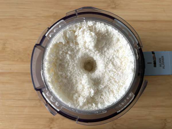 Gelato al cocco con il Ninja Creami - Preparazione tappa 4