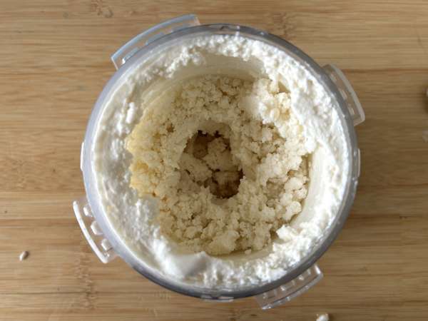 Gelato al cocco con il Ninja Creami - Preparazione tappa 5