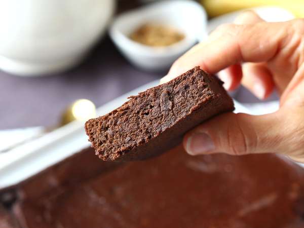 Brownie proteico al cioccolato e fagioli rossi senza farina - Preparazione tappa 7