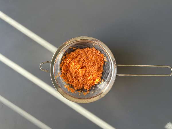 Curry di lenticchie rosse al latte di cocco facile e cremoso - Preparazione tappa 1