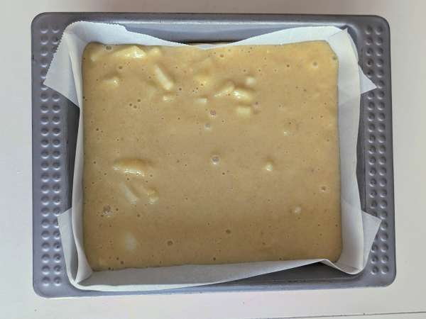 Torta alle pere facile e soffice con mandorle - Preparazione tappa 5