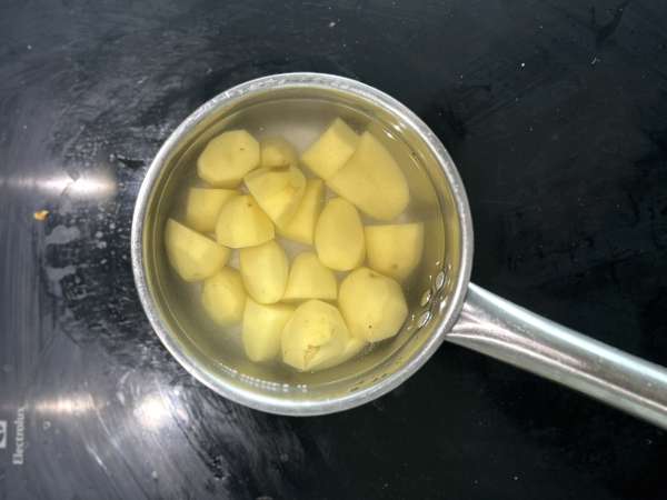 Filetti di merluzzo al limone e spezie con patate al vapore e fagiolini - Preparazione tappa 1