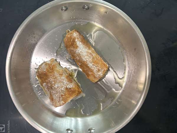 Filetti di merluzzo al limone e spezie con patate al vapore e fagiolini - Preparazione tappa 5