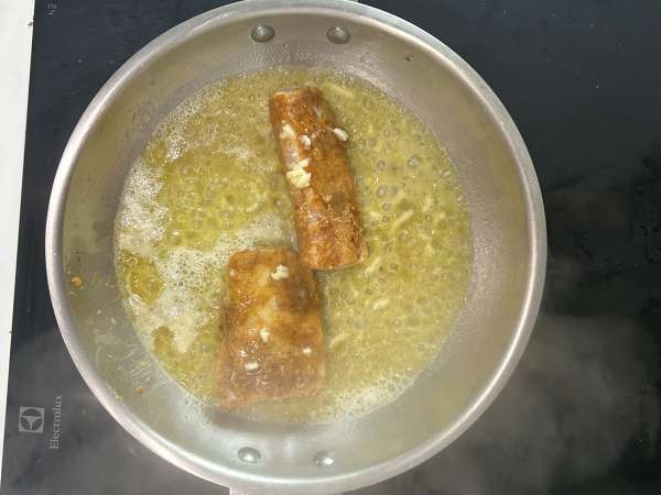 Filetti di merluzzo al limone e spezie con patate al vapore e fagiolini - Preparazione tappa 6
