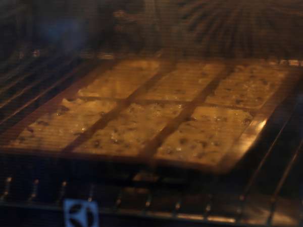 Barrette cookie al cioccolato, morbide e croccanti allo stesso tempo - Preparazione tappa 6