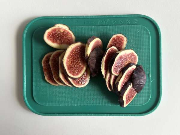Crostata agrodolce con fichi, brie e noci - Preparazione tappa 2