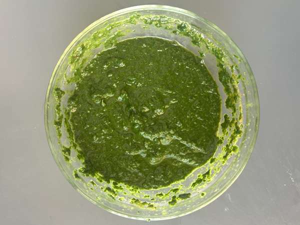 Palak tofu cremoso con spinaci e spezie indiane - Preparazione tappa 5
