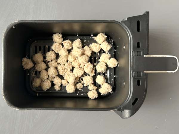 Tofu croccante all'arancia vegetariano con salsa agrodolce - Preparazione tappa 2