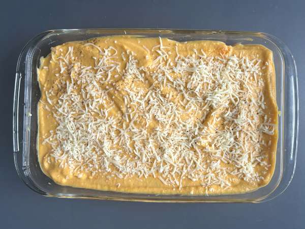Lasagne con zucca butternut, spinaci e ricotta - Preparazione tappa 7