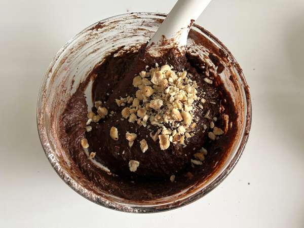 Brownie alla patata dolce senza burro né olio - Preparazione tappa 5