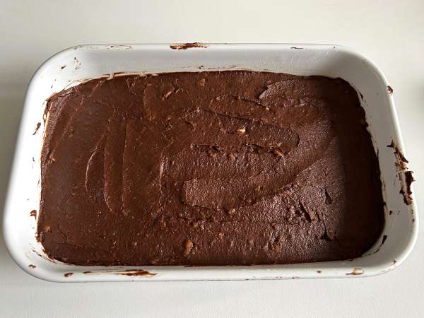 Brownie alla patata dolce senza burro né olio - Preparazione tappa 6