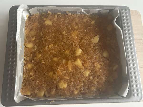 Szarlotka: torta di mele polacca con copertura sbriciolata e croccante - Preparazione tappa 10