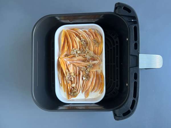 Gratin di zucca in friggitrice ad aria - Preparazione tappa 7