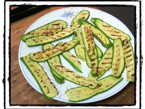 Sushi di zucchine - Preparazione tappa 1