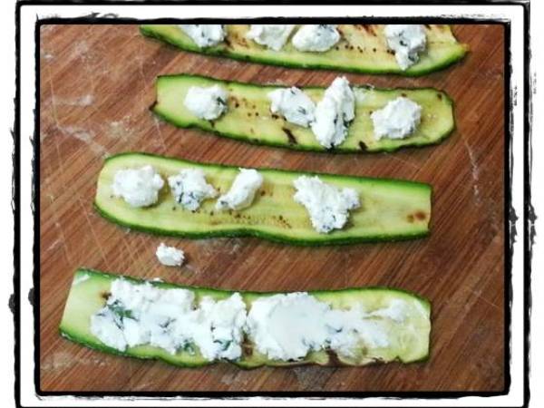 Sushi di zucchine - Preparazione tappa 2