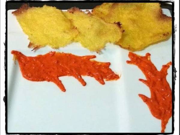 Filetto di Maiale in crosta di caffè con salsa ai peperoni - Preparazione tappa 4