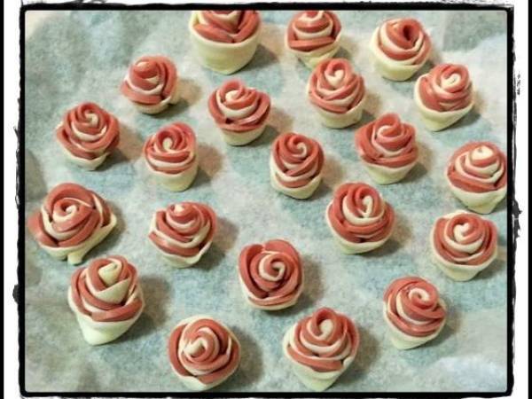 Roselline di wurstel - Preparazione tappa 2