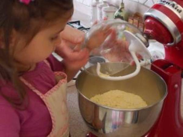 Spaghetti alla chitarra con crema di peperoni e gamberi - Preparazione tappa 1