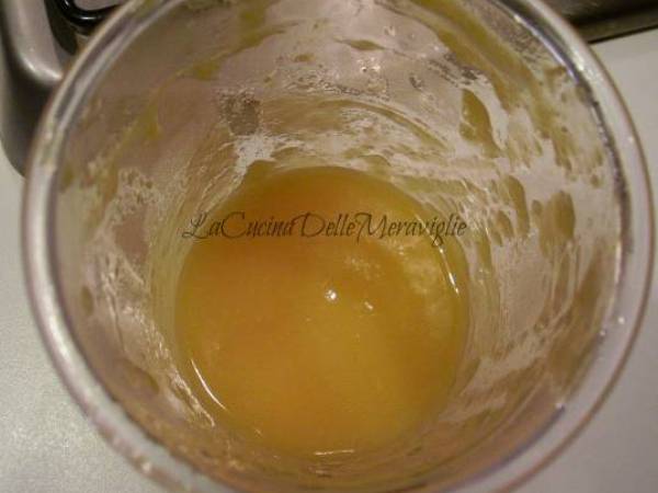 Cheesecake freddo con yogurt e gelatina alle pesche - Preparazione tappa 5